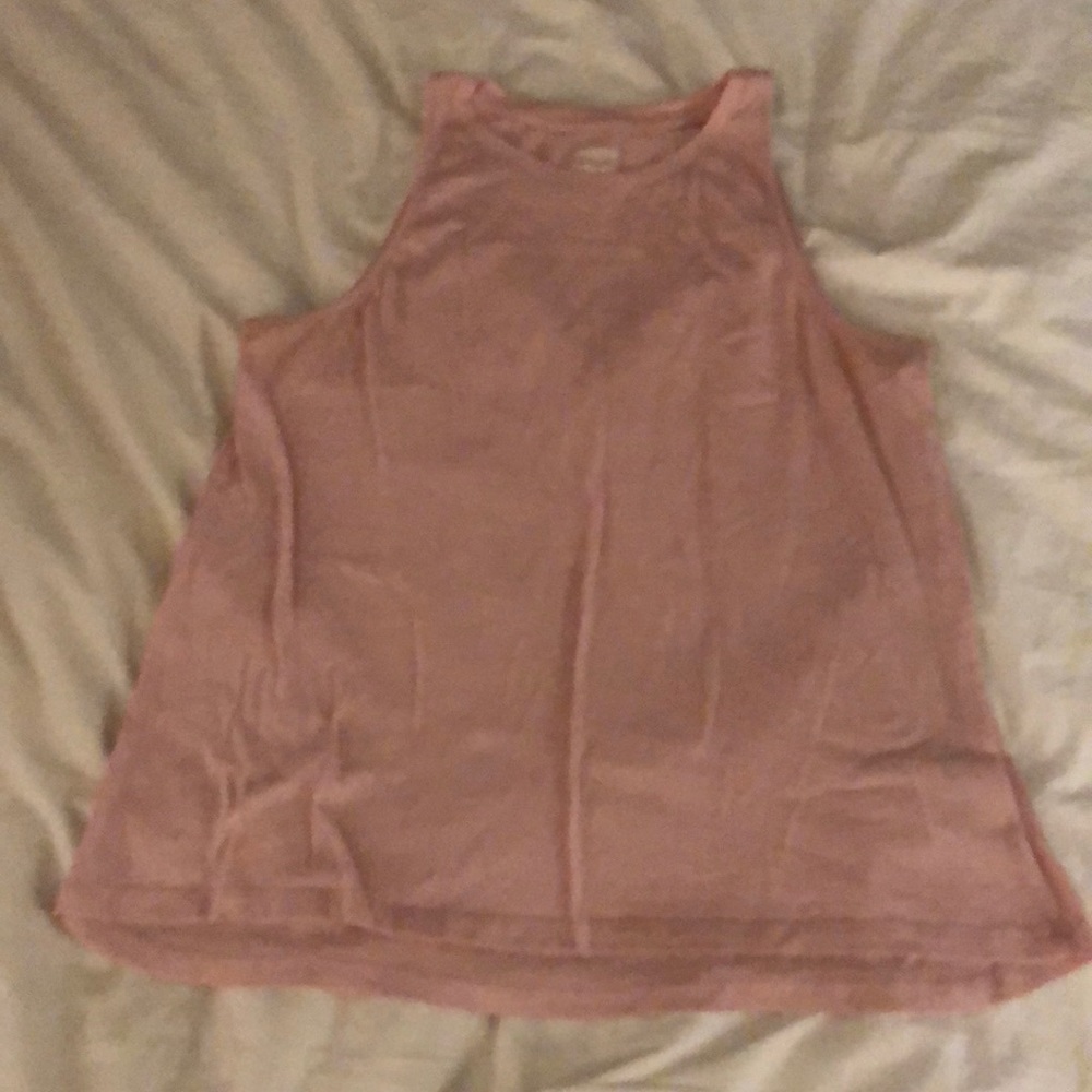 Pink tank top